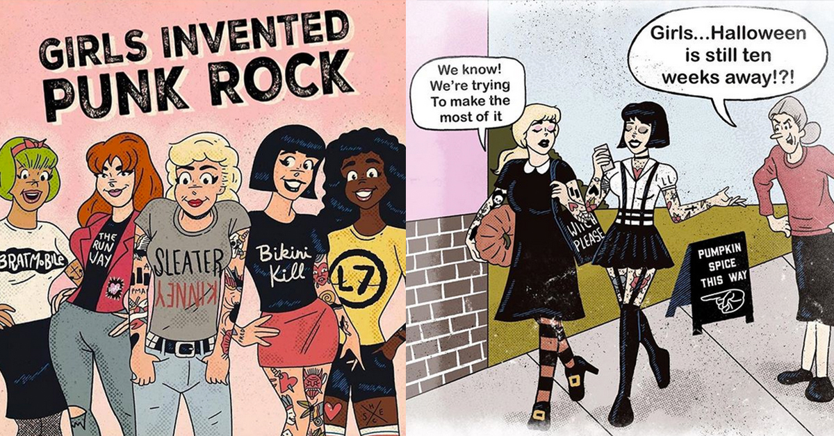 This Artist Creates Comics for Punk Rockers
