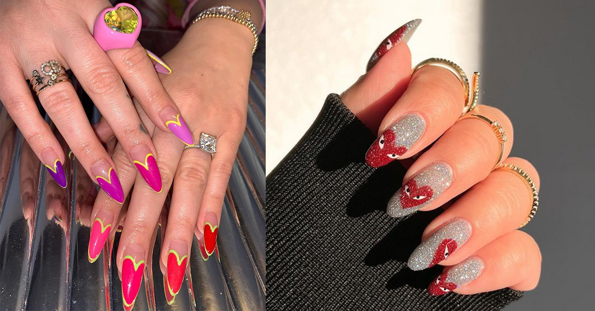 15 Romantic Manicures for Valentine’s Day