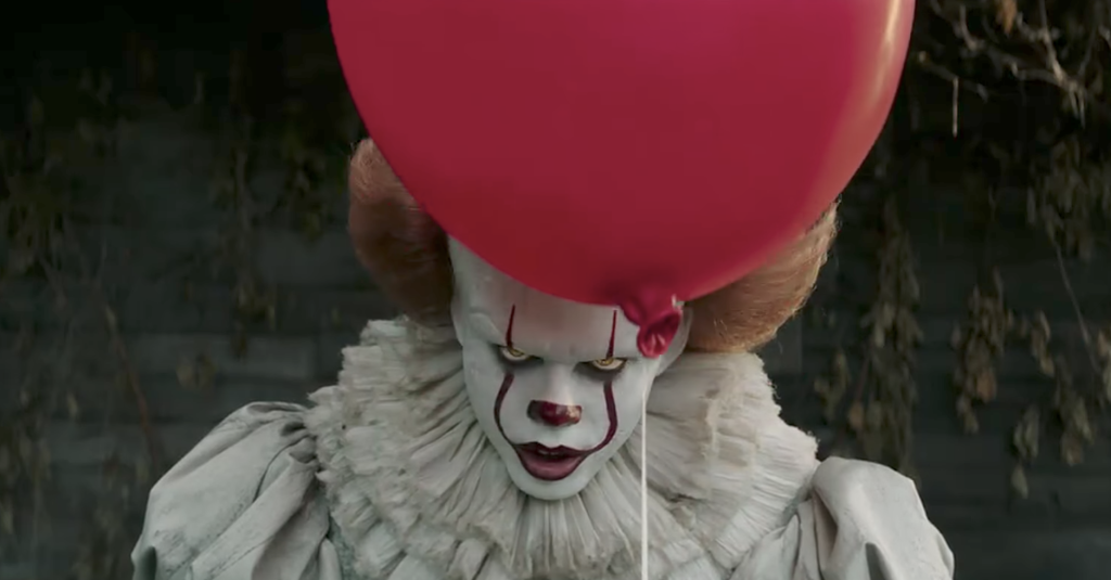 Bill Skarsgard as Pennywise in It